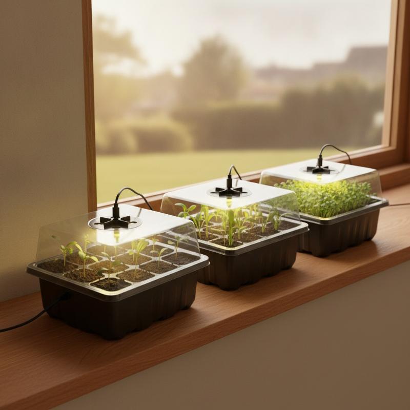 Seed Starter Tray - صينية لزراعة البذور المنزلية تتسع لـ