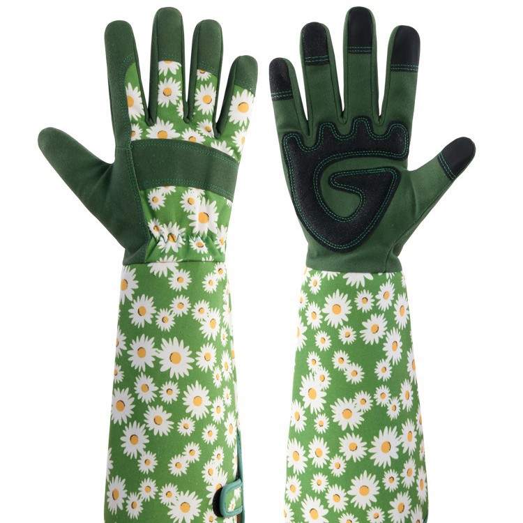 Garden Gloves - قفازات البستنة للنساء قفازات حديقة طويلة