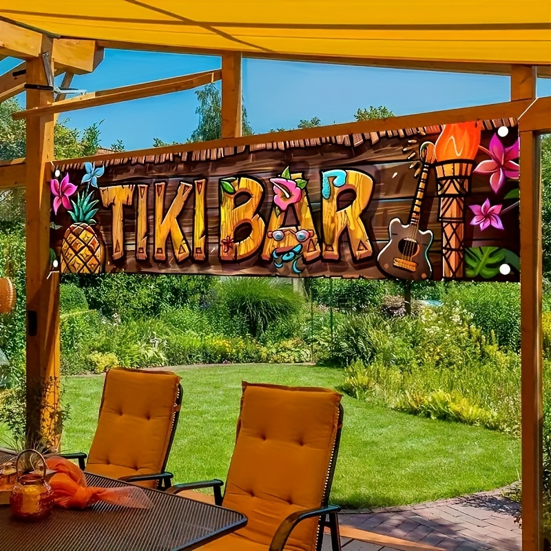 Indoor Herb Garden - لافتة Tiki Bar الاستوائية لشاطئ هاواي