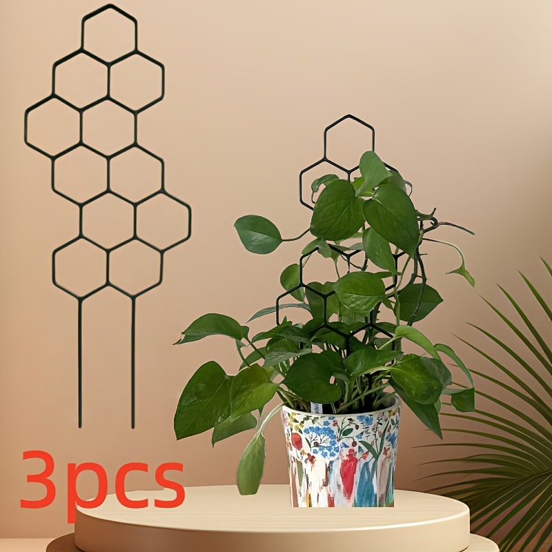 Indoor Herb Garden - 3 قطعة إطار دعم النبات تسلق