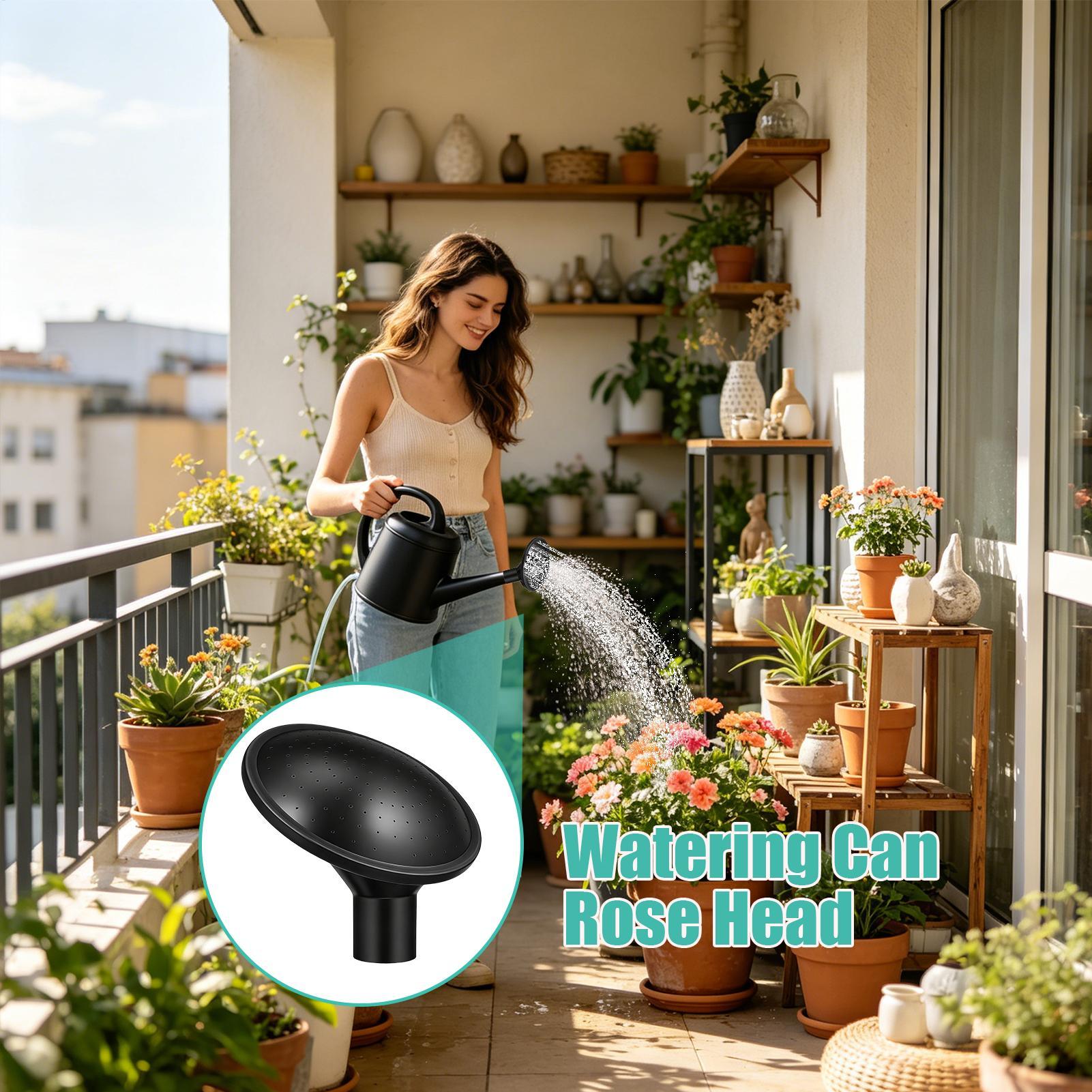 Watering Can - قطعتان، لون أسود، قطر داخلي 2.3