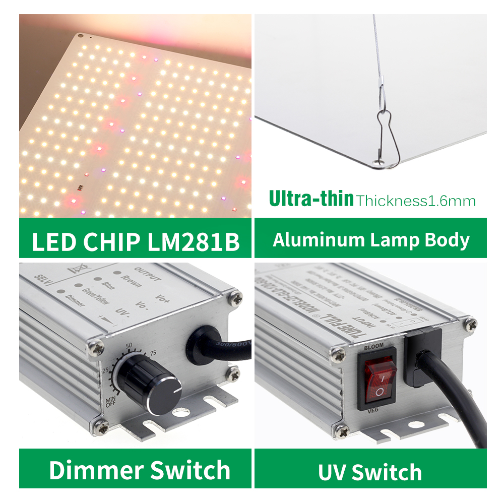 ضوء نمو النباتات الداخلية 120  - مراجعة Grow Light Led وسعره