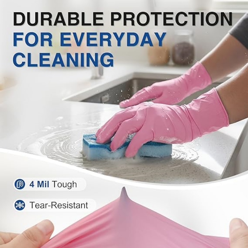قفازات النتريل الوردية للاستخد - مراجعة Garden Gloves وسعره