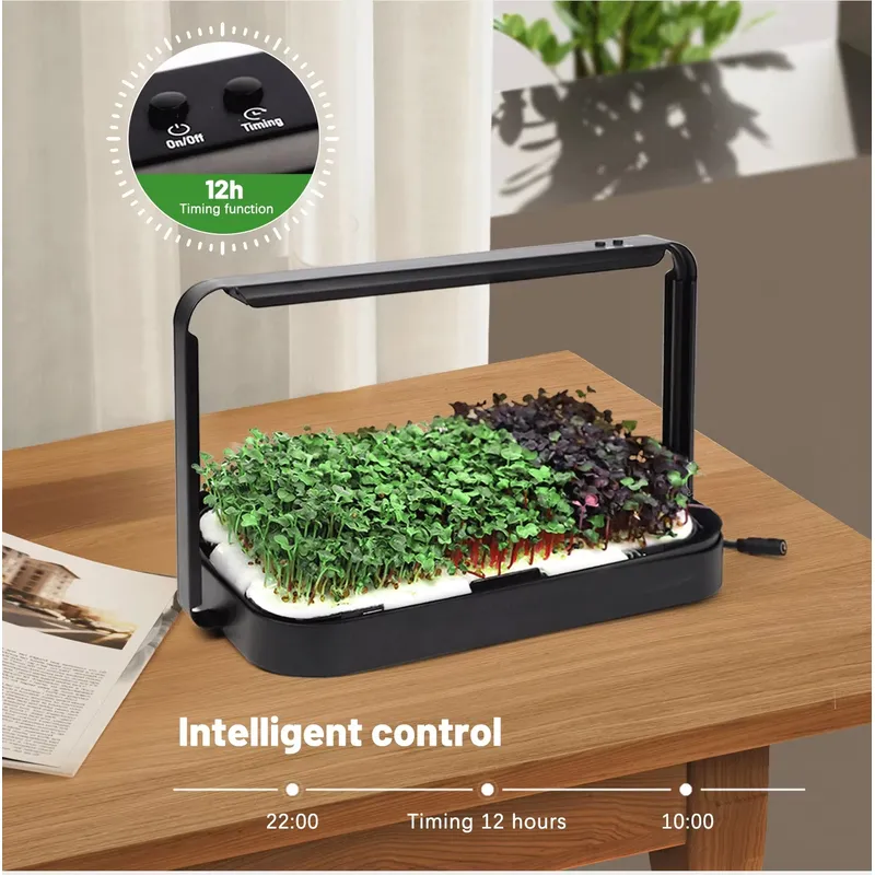 نظام زراعة ميكروجرينز هيدروبون - مراجعة Hydroponic Kit وسعره
