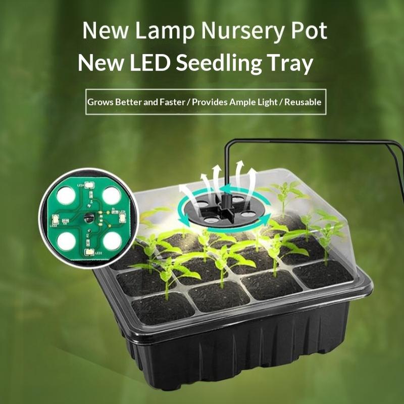 صينية لزراعة البذور المنزلية ت - مراجعة Seed Starter Tray وسعره