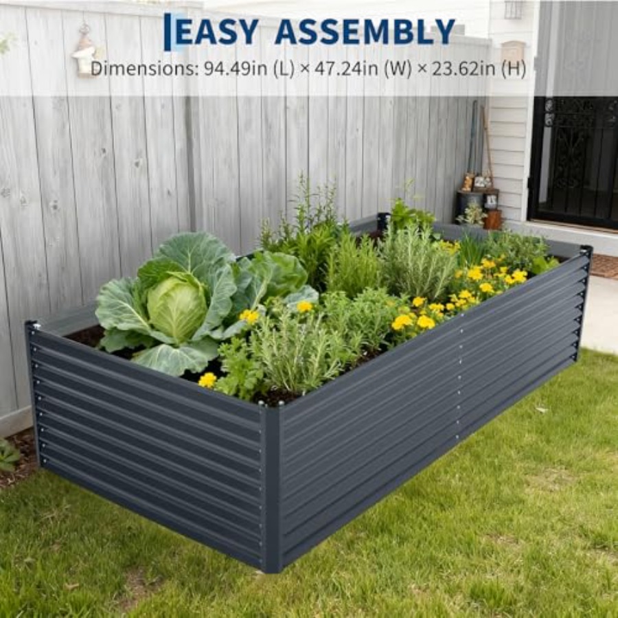 زراعة الخضروات في الهواء الطلق - مراجعة Raised Garden Bed وسعره