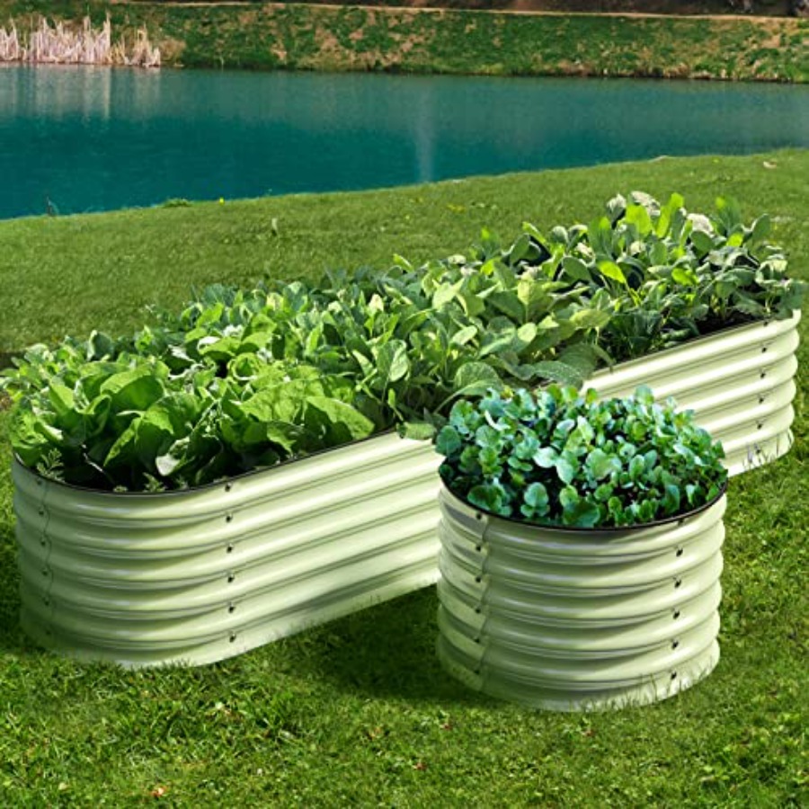 أحواض زراعة خارجية مُصممة على  - مراجعة Raised Garden Bed وسعره
