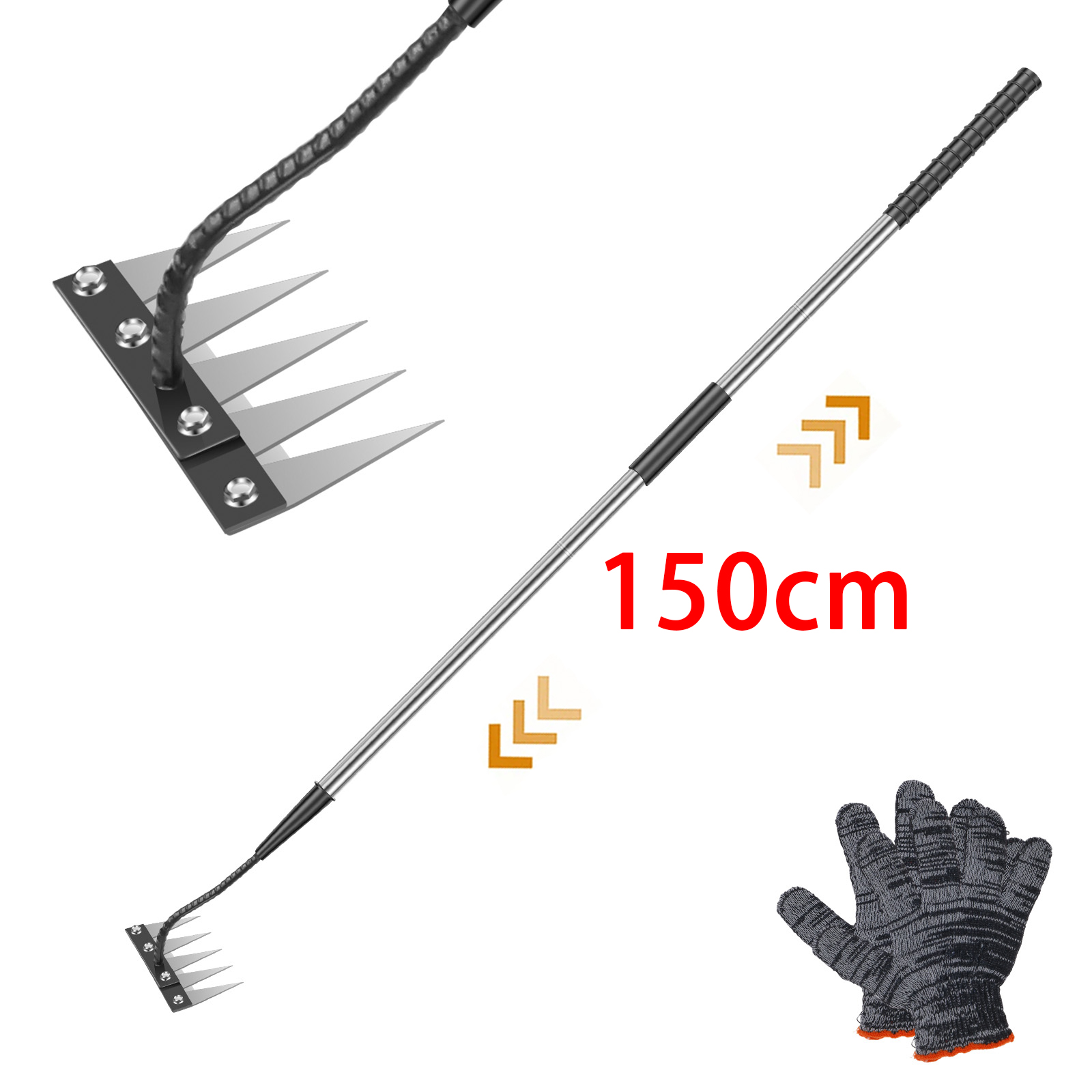 مجرفة إزالة الأعشاب الضارة من  - مراجعة Garden Gloves وسعره