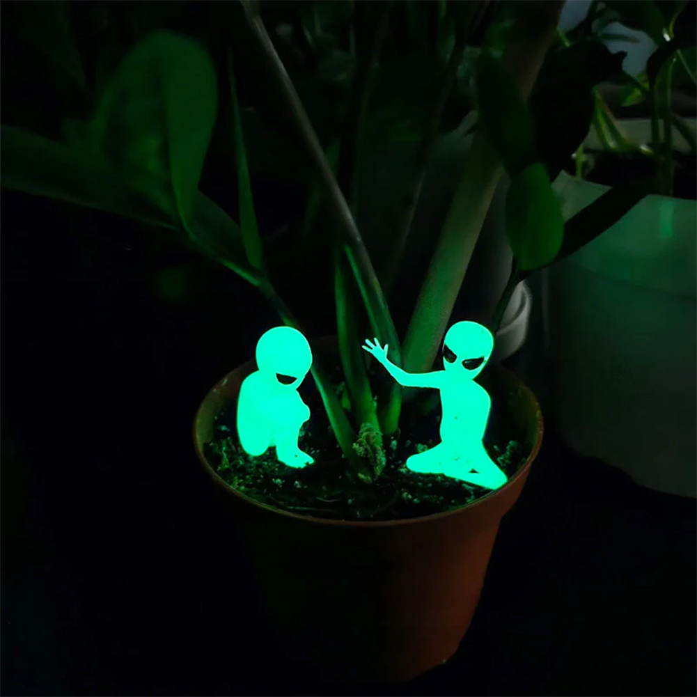 تمثال كائن فضائي مضيء جميل لتز - مراجعة Indoor Herb Garden وسعره