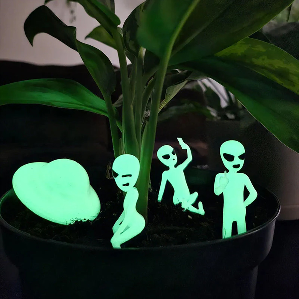 تمثال كائن فضائي مضيء جميل لتز - مراجعة Indoor Herb Garden وسعره