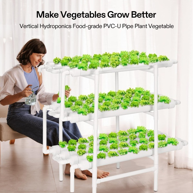 نظام زراعة عمودي بتقنية الزراع - مراجعة Hydroponic Kit وسعره