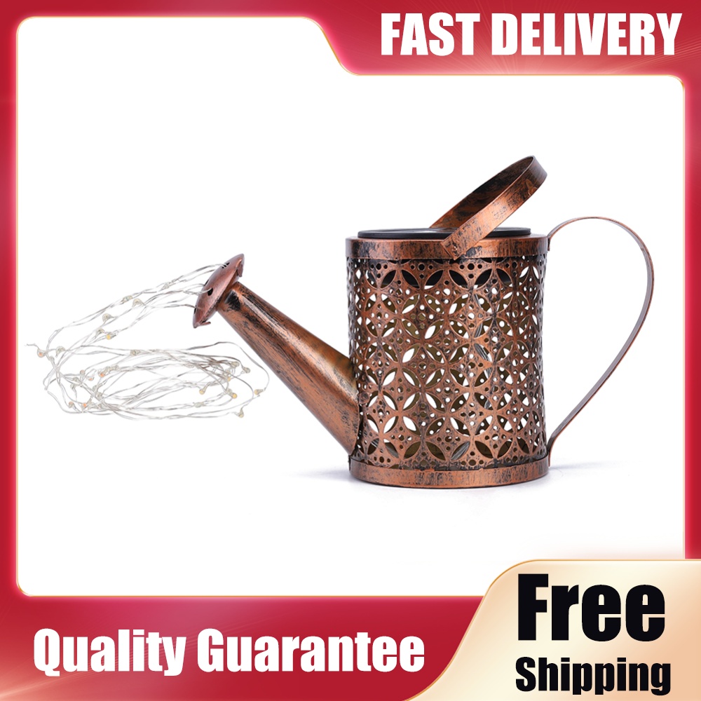 أضواء إبريق الري بالطاقة الشمس - مراجعة Watering Can وسعره