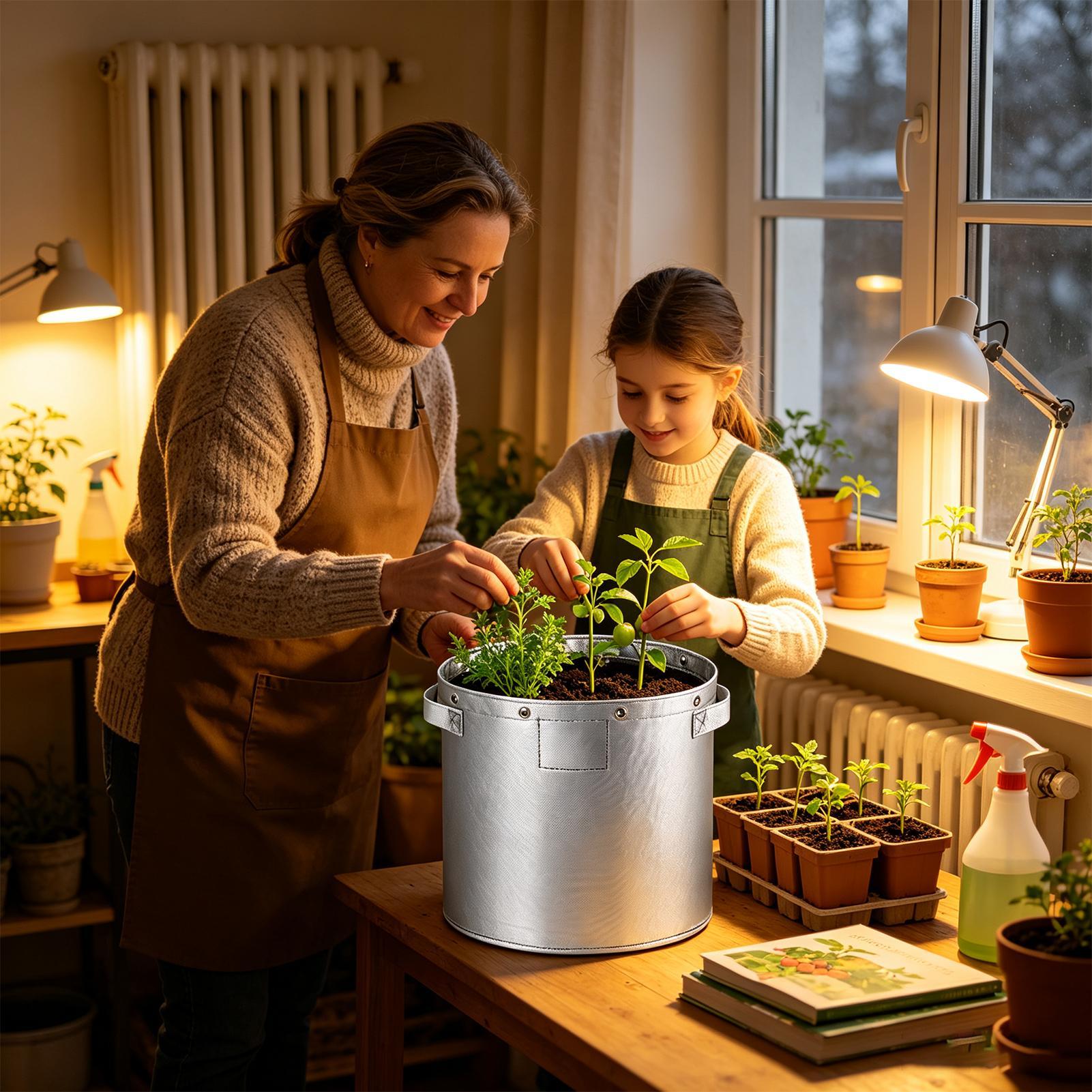 أكياس زراعة النباتات، أصيص لزر - مراجعة Grow Bag وسعره
