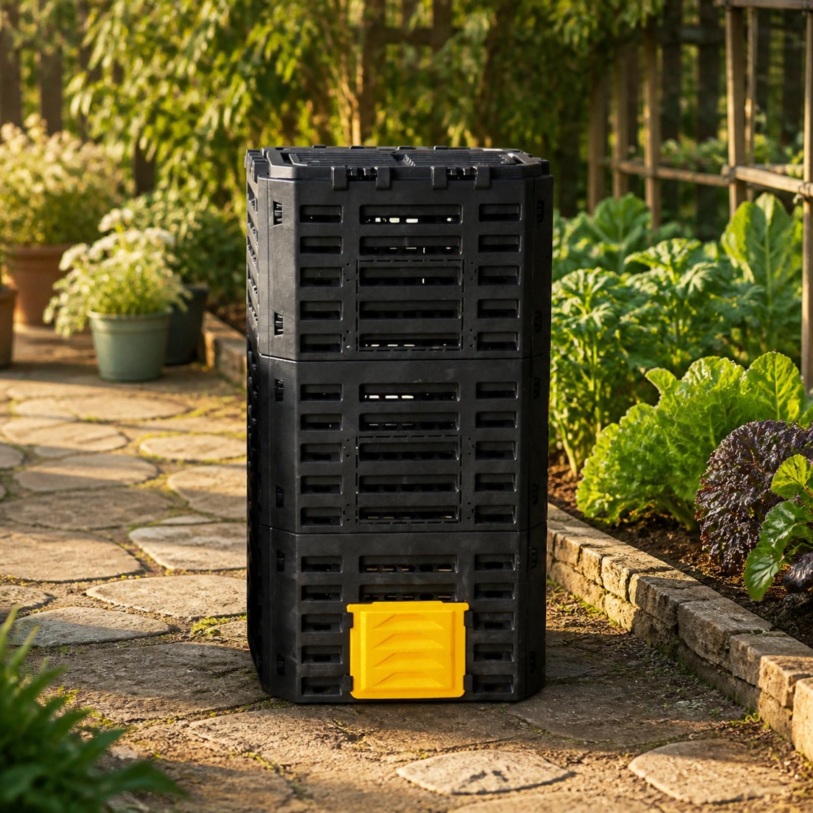 صندوق سماد للحديقة، صندوق تسمي - مراجعة Compost Bin وسعره