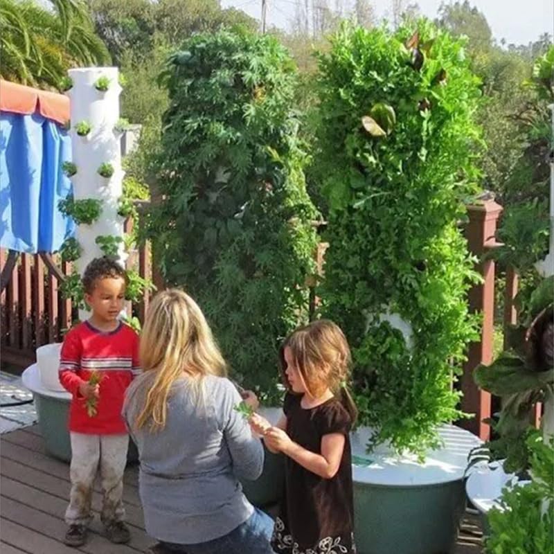 برج زراعة عمودي هيدروبوني للخض - مراجعة Indoor Herb Garden وسعره